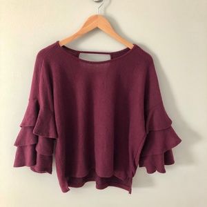 Burgundy Sweater